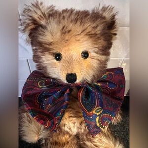 Dean's Quality Fluffy 9" Teddy Bear Plush Stuffed Animal Toy - Made in U.K.